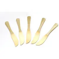 Sier Messer aus Bambus, 90 mm, 30 Stück