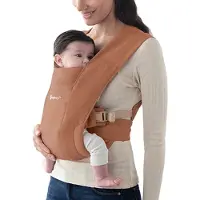 Ergobaby Babytrage Embrace, 2 Tragepositionen, braun