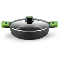 BRA Prior, 2,3 l, Rund, Schwarz, Aluminium, Teflon Classic, Schwarz