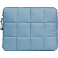 Selencia Puffy Laptop Hülle 13-14 Zoll - Laptop Sleeve - Slate Blue