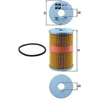 MAHLE ORIGINAL Ölfilter OX 18D