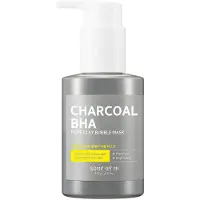 SOME BY MI Einige von Mi Charcoal Bha Pore Clay Bubble Maske - 4,23oz 120 g - tgliche Feuchtigkeitsgesichtwsche mit natrlicher BHA - Tiefe Reinigungen Po
