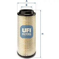 Ufi Luftfilter 27.514.00