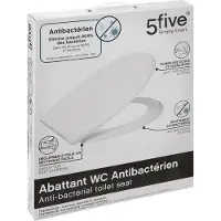 5five Simply Smart Antibakterieller wc-sitz weiß -