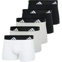 Adidas Herren Boxershorts, 5er Pack - Trunks, Active Flex Cotton, Logo