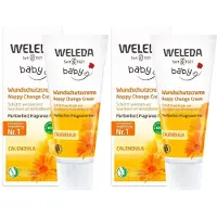 Weleda 2x Calendula Wundschutzcreme parfümfrei 2x75 ml Creme