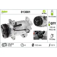 Valeo Kompressor, Klimaanlage RE-GEN - AT 813881