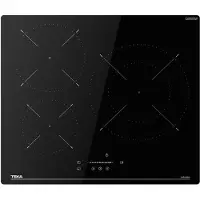 Teka IBC 63110 SSM, Schwarz, Integriert, 59 cm, Zonen-Induktionskochfeld, Glaskeramik, 3 Zone(n)