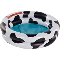 Swim Essentials Babybecken – Kuh-Print (Ø 60 x 17 cm)