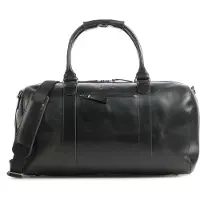 Buckle up BUCKLE & SEAM Leder Reisetasche Willow Dot Weekender Black schwarz