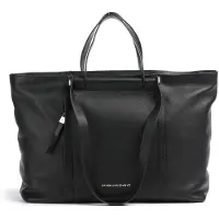Piquadro Shopper Circle Tote 14" Black
