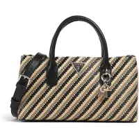 GUESS SIMONA SMALL SATCHEL Schwarz