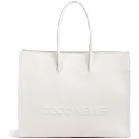Coccinelle Shopper & Totes - Myrtha Maxi Log - Gr. unisize - in Weiß - für Damen