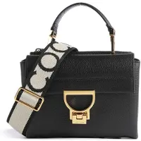 Coccinelle Arlettis Signature Handtasche aus genarbtem Leder