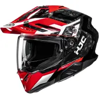 HJC RPHA 60 Dakar Schwarz Weiß Rot Adventure Helm Größe XS