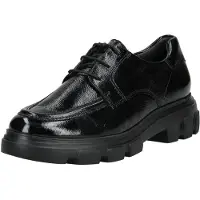Paul green Damen Schnürschuh schwarz Größe EUR 37