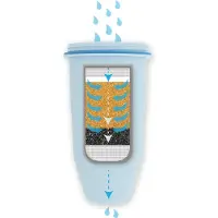 Allspares Filterkartuschen geeignet für alle ZeroWater Wasserfilterkannen Ersatzfilter für u.a. ZeroWater ZW-5317 (filtert PFAS)