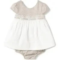 Mayoral Kleid für den Alltag 1857 Beige Regular Fit