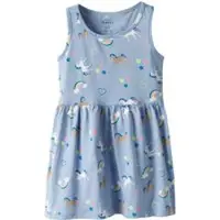 Name it Kleid für den Alltag Vineo 13230153 Himmelblau Regular Fit