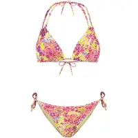 Shiwi Liz Bikini Set Flower Fields Pink Flower Fields Größe: 42 | Bikinis Outlet | Damen | Rosa