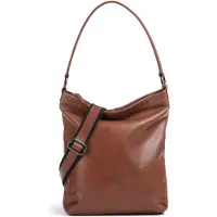 Harold's Leder Schultertasche Umhängetasche Caugio Shoulderbag Up Cognac braun