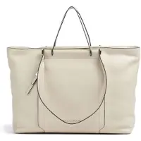 Piquadro Shopper Circle Tote 14" White