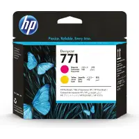 HP 771 Magenta/Gelb DesignJet Druckkopf, Designjet Z6200-Fotodruckerserie, Thermal Inkjet, Magenta, Gelb, CE018A, Singapur, 28 mm