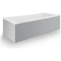 Duravit No. 1 Rechteck-Badewanne 170 x 75 cm mit 1 Rückenschräge