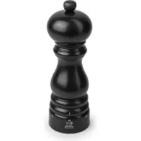 Peugeot Pfeffermühle PARIS 18cm Satinschwarz Buchenholz uSelect Stahlmahlwerk
