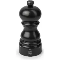Peugeot Salzmühle PARIS 12cm Satin Schwarz Buchenholz Lackiert Stahlmahlwerk