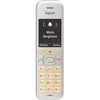 Gigaset CE575HX, DECT-Telefon, Kabelloses Mobilteil, Freisprecheinrichtung, 200 Eintragungen, Anrufer-Identifikation, Silber