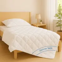TRAUMSCHLAF Seidendecke Clean Silk, Füllung: 60% Seide, 40% Baumwolle 135x200 cm