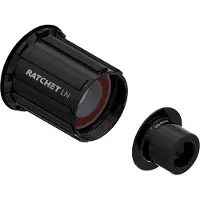 Dt Swiss Ratchet Ln Shimano Microspline Rennrad-freilaufkörper Mit Rechter Endkappe Silber Silber One Size