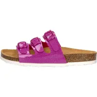 Lico Mädchen Bioline Kids Glitter Hausschuh, pink, 33 EU