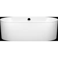 Kaldewei Badewanne CLASSIC DUO OVAL freistehend alpinweiß
