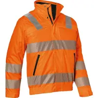 Kübler Wetterblouson REFLECTIQ PSA 2 warnorange Form 1977 Grösse M