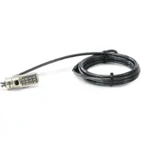 Dicota Security Cable N-Lock combi./res. slot,single