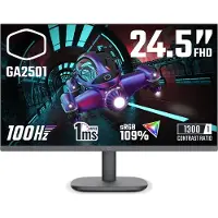 Cooler Master Gaming GA2501, 62,2 cm (24.5"), 1920 x 1080 Pixel, Full HD, LED, 1 ms, Schwarz