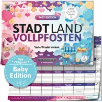 Denkriesen - STADT LAND VOLLPFOSTEN - BABY EDITION - "Volle Windel voraus." - A4