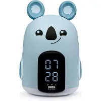 BigBen Interactive RKIDSKOALA, Digitaler Wecker, Grau, Junge/Mädchen, LCD, AC, 100-240 V