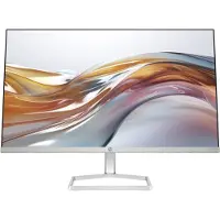 HP Series 5 23,8-Zoll-Monitor FHD White -Serie 5 – 524sw, 60,5 cm (23.8"), 1920 x 1080 Pixel, Full HD, LCD, 5 ms, Silber
