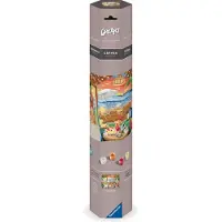 Ravensburger Malen nach Zahlen - CreArt - Leinwand Edition - Gemütliche Strandhütte -23911