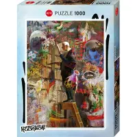 Heye The Bookworm, 1000 Teile, 1000 Stück(e), Kunst