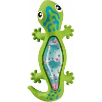 Ravensburger 4870 play+ Regenmacher: Gecko, Musikinstrument, Mini-Rassel, Saugnapf-Spielzeug