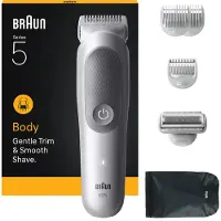 Braun Series 5 BG5550, Nass & Trocken, Akku, Grau