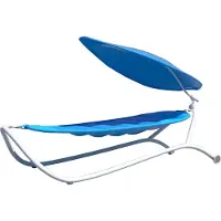 Leco Luxus-Hängematte GLORIA blau