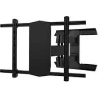 B-Tech Twin Cantilever, 50 kg, 190,5 cm (75"), 600 x 400 mm, Schwarz