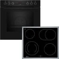 NEFF Elektro-Herd-Set "E1CCD2AK3", EasyClean