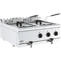 CombiSteel Base 700 El. Fritteuse 2X10 L