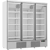 CombiSteel Tiefkühlschrank 3 Glastüren Jde-1530F